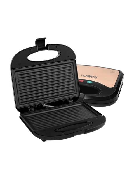 Tower Windsor Rose Gold Edition Grill Sandwich Maker Grill Sandwich Maker