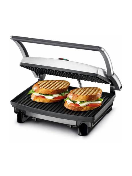 NOVA NSG 2439 Sandwich Maker with Floating Hinges, Panini Grill Sandwich Maker
