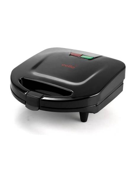 cello ToastiGO Grill Maker 800W | Non Stick Coating | Electric Sandwich Maker Grill Sandwich Maker
