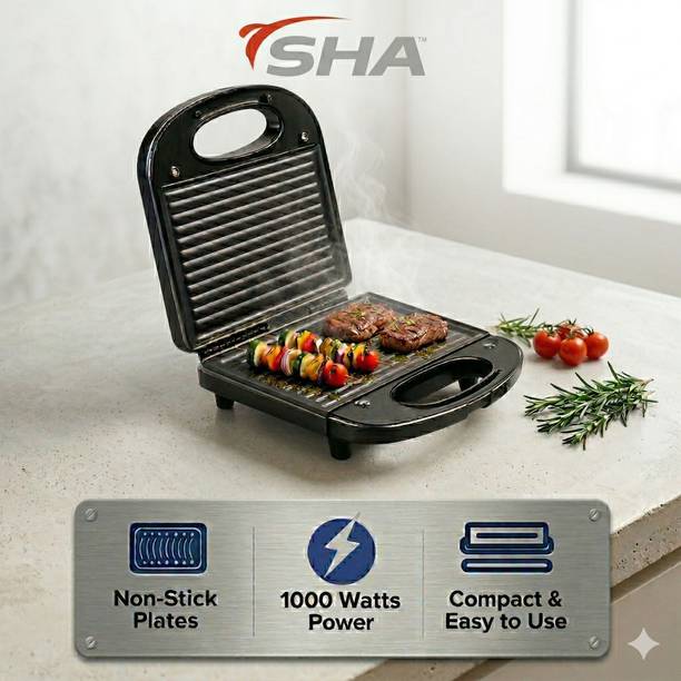 SHA _Black Sandwich Maker-100 Toast Sandwich Maker