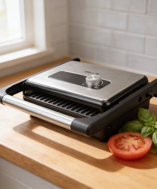 iBELL SM1700G Sandwich Maker, 1700W, 180° Openable, Floating Hinges,Temp-Control Knob, Grill, Toast, Open Grill