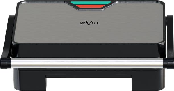 LA'FORTE by LA' FORTE LA' VITE Heavy Duty Panini Grill Sandwich 850W Grill