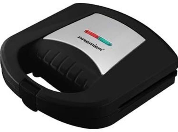 DRUMSTONE 2-Slice Non-Stick Sandwich Maker | Cool-Touch Handle for Crispy Toasties Toast Sandwich Maker