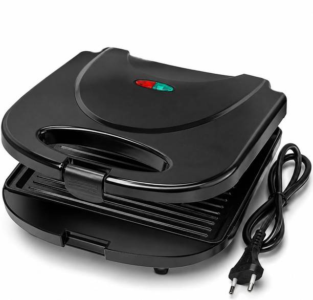 JDLD 800 Watt Grill Sandwich Maker | Electric Toaster Griller Non-Stick Grill Plates Toast Sandwich Maker