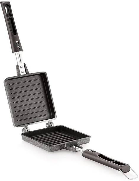 Sambhuya Jumbo Gas Sandwich Maker | Non Stick Super Heavy Gas Toaster Grill