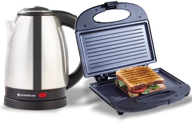 WONDERCHEF Crescent Kettle 1.8L & Prato Plus Grill