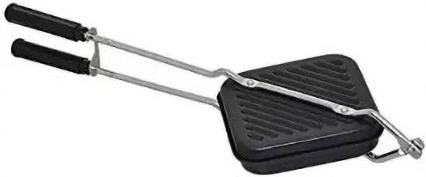 BLLUEX Premium Non-Stick Aluminium Grill Sandwich Toaster/Sandwich Maker/Gas Grill