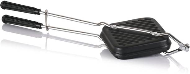 NARV Grilled Sandwich Toaster for Gas Stove Non Stick Kitchen Utility Tool Grill Sandwich Maker