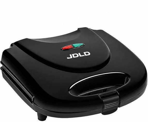 JDLD Sandwich Maker 800W | 2 Slice Sandwich Toaster with Food-Grade Non-Stick Plates Toast Sandwich Maker