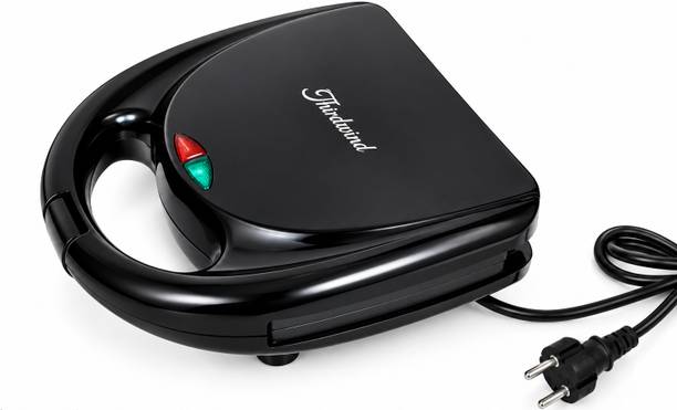 Thirdwind Hot Grill Master Curved Design Big Size Durable Toaster Toast Sandwich Maker