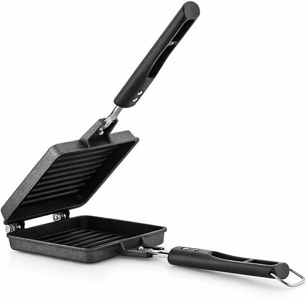 Dialust by DIALUST Sandwich Maker NonElectric Grill Sandwich Double Sided NonStick Toaster Grill, Open Grill, Toast