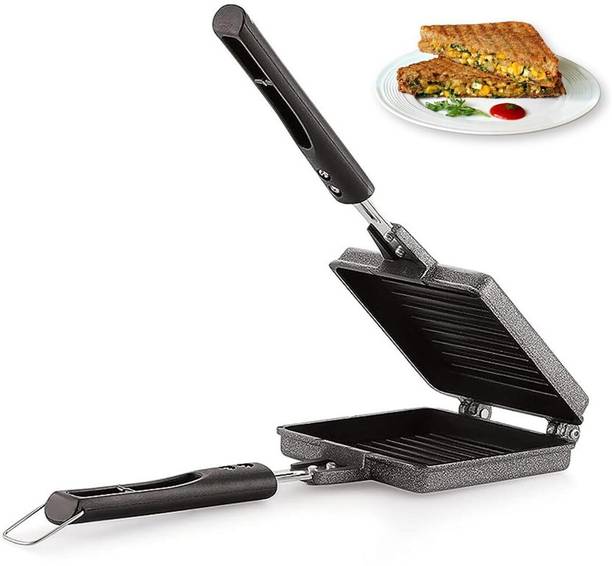 SWAURSAHA by SWAURSAHA Non Stick Jumbo Grill Sandwich Toaster |Big Bread Sandwich Maker Grill