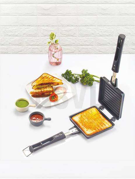 NSVL JUMBO GRILLER NON STICK GAS TOASTER SANDWICH MAKER Grill Open Grill Sandwich Maker