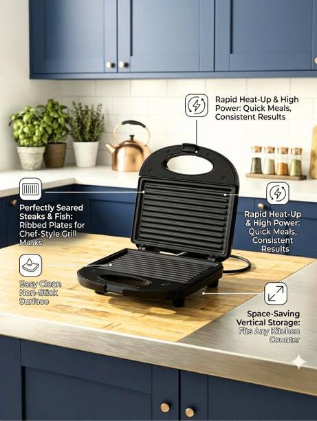 SHA Motherly Love _Black Sandwich mkr-62 Toast Sandwich Maker