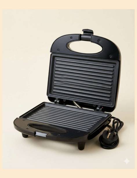 SHA Motherly Love Dual-Sided Ribbed Grill Plates | Maker1 Grill Sandwich Maker
