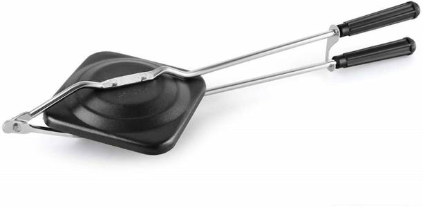 RBGIIT Toaster for Bread & Sandwich Toasting on Gas Stove with Non Stick Surface Toast Sandwich Maker