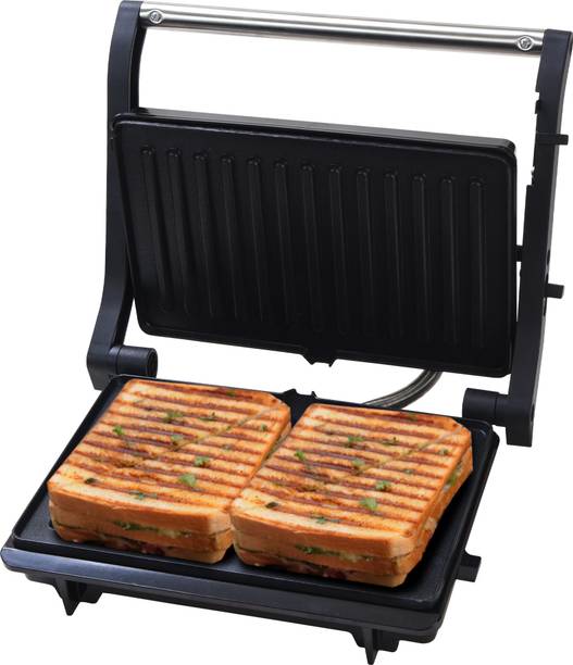 LIBRA by Libra Sandwich Maker grill toast with Floating Hinges, 1000 Watts Panini Open Grill