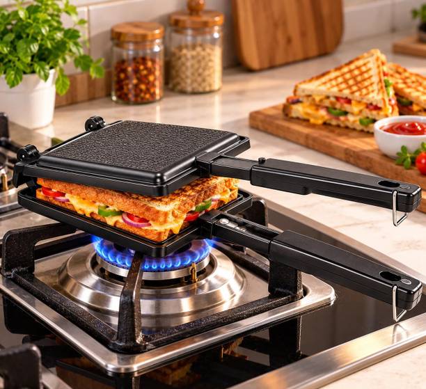 SEHAPURE Toaster Grill Panini Press for Bread Snacks & Kitchen Cooking Toast Sandwich Maker