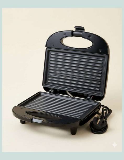 SHA Dual-Sided Ribbed Grill Plates | Maker87 Grill Sandwich Maker