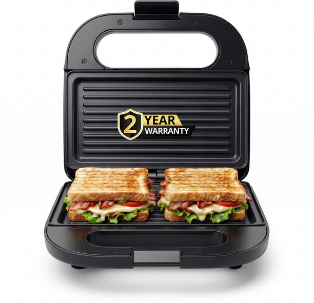 iBELL SM440 Sandwich Maker, Grill & Toast, Electric, Nonstick, 850 Watt Grill Sandwich Maker