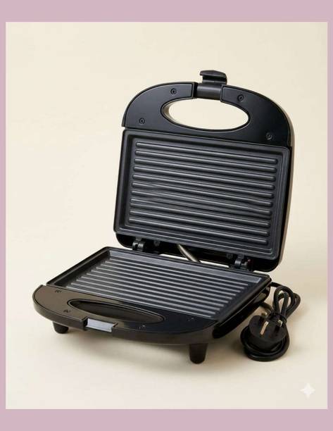 SHA Dual-Sided Ribbed Grill Plates | Maker56 Grill Sandwich Maker