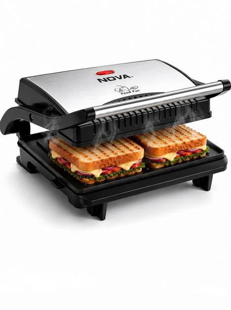 NOVA 2 Slice Grill Sandwich Maker Grill, Toast