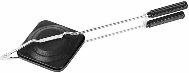 NARV Premium Non Stick Gas Sandwich Toaster with Steel Handle & Easy Grip Toast