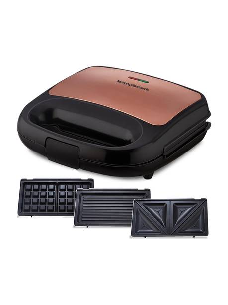 Morphy Richards by BAJAJ ELECTRICAL LUXE TWG Grill, Toast, Waffle