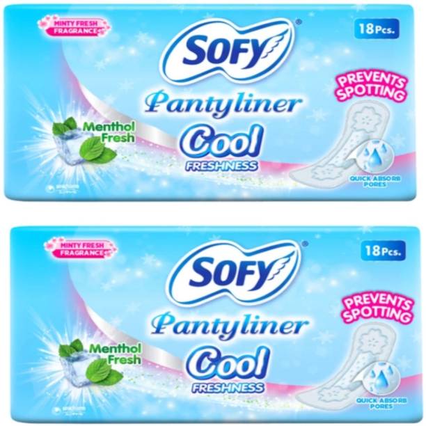 SOFY Pantyliner Cool Freshner 18+18N Sanitary Pad