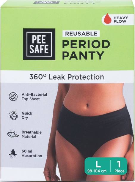 Pee Safe Reusable Period Panty For Women & Girls | Large Size (98-104cm) | Leakproof Sanitary Pad