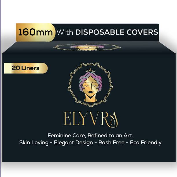 ELYVRA Ultra Thin Panty Liners for Women (Pack of 20) | Individually Packed | Daily Use Pantyliner