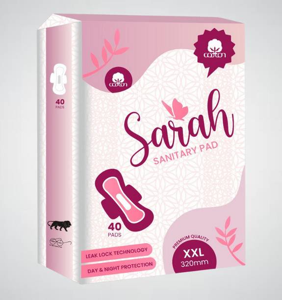Sarah Heavy Flow Cottny XXL Pack of 1_(S26) Sanitary Pad