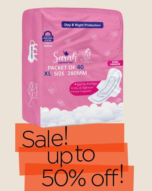 Sarah XL Size 280mm-40pad Sanitary Pad