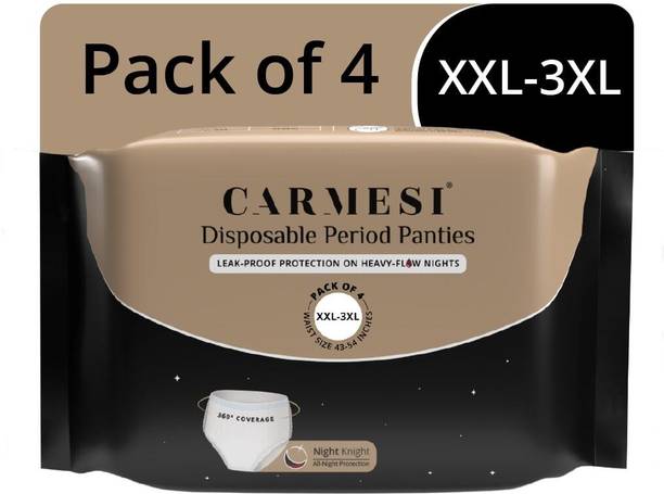 कार्मेसी Disposable Period Panties | Leak-Proof Protection For Heavy-Flow Nights