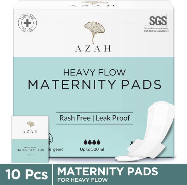 AZAH XXXL Super Absorbent Maternity Pads After Delivery for Ultra Heavy Flow Sanitary Pad