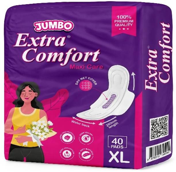 jumbo extra comfort Dry Feel Regular Pad Sanitary Pad