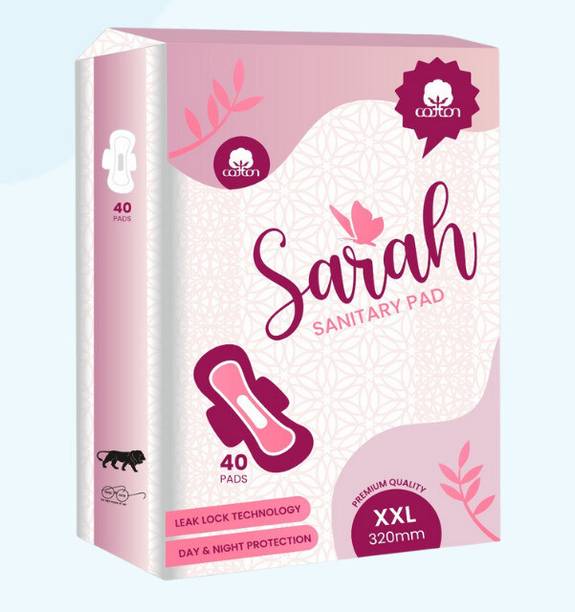 Sarah Heavy Flow Cottny XXL Pack of 1_(S24) Sanitary Pad