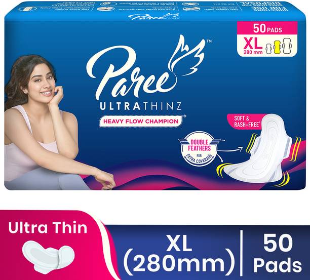 परी Ultra Thinz Soft & Rash Free Double Feathers XL Pads