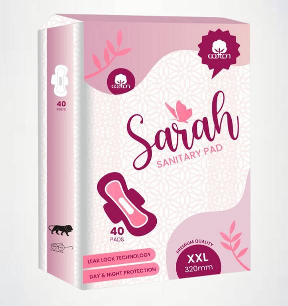 Sarah Heavy Flow Cottny XXL Pack of 1_(S80) Sanitary Pad