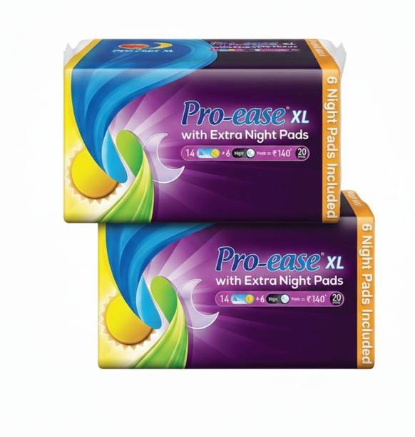 Pro-ease Day and Night Combo XL 40 Sanitary Pad