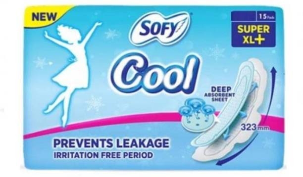 SOFY Cool XL+ 15 Sanitary Pad
