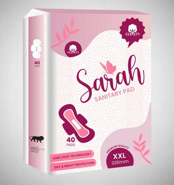 Sarah Heavy Flow Cottny XXL Pack of 1_(S7) Sanitary Pad