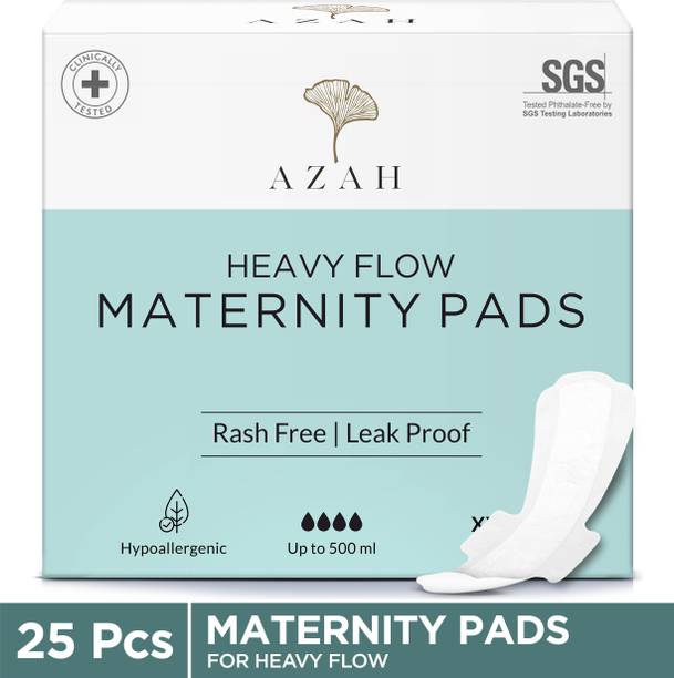 AZAH XXXL Super Absorbent Maternity Pads After Delivery for Ultra Heavy Flow Sanitary Pad