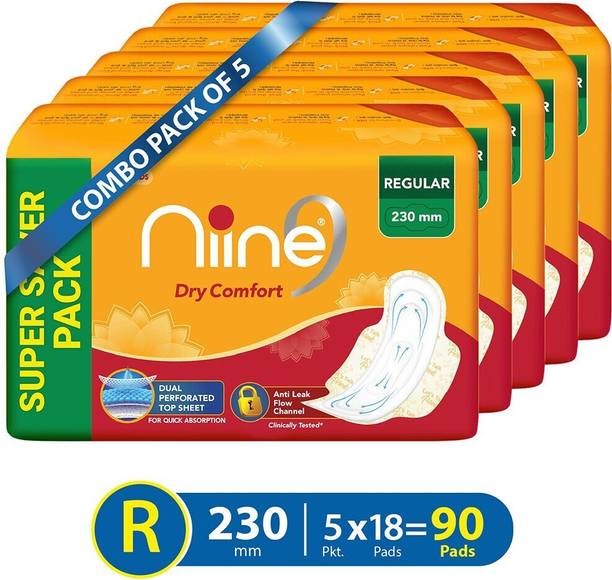 नीन Dry Comfort Regular SUPER SAVER Sanitary Pad