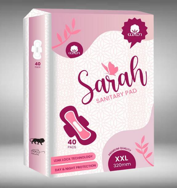 Sarah Heavy Flow Cottny XXL Pack of 1_(S12) Sanitary Pad