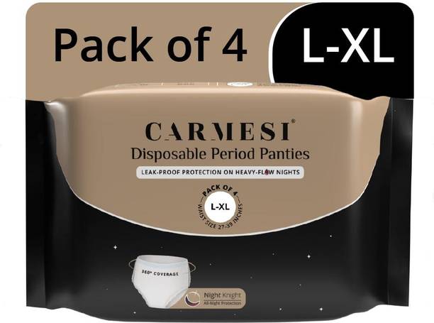 कार्मेसी Disposable Period Panties | Leak-Proof Protection For Heavy-Flow Nights