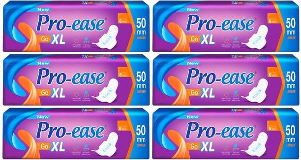 प्रो-ईज Go XL Extra Large - 6+6+6+6+6+6 Pieces