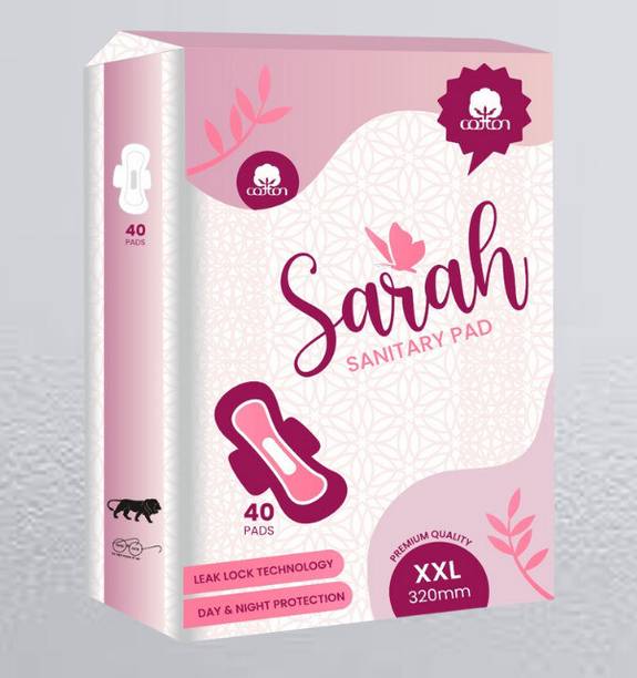 Sarah Heavy Flow Cottny XXL Pack of 1_(S32) Sanitary Pad