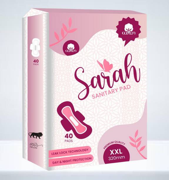 Sarah Heavy Flow Cottny XXL Pack of 1_(S58) Sanitary Pad