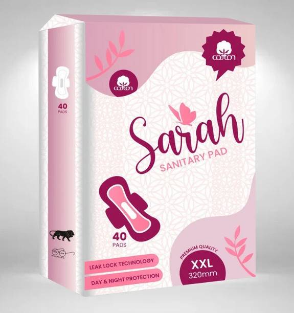 Sarah Heavy Flow Cottny XXL Pack of 1_(S11) Sanitary Pad